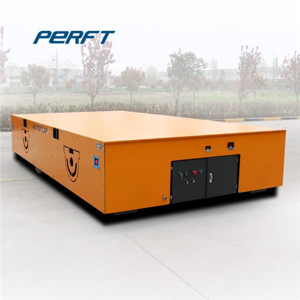 steerable transfer trolley with integrated screw jack lift table 400t
